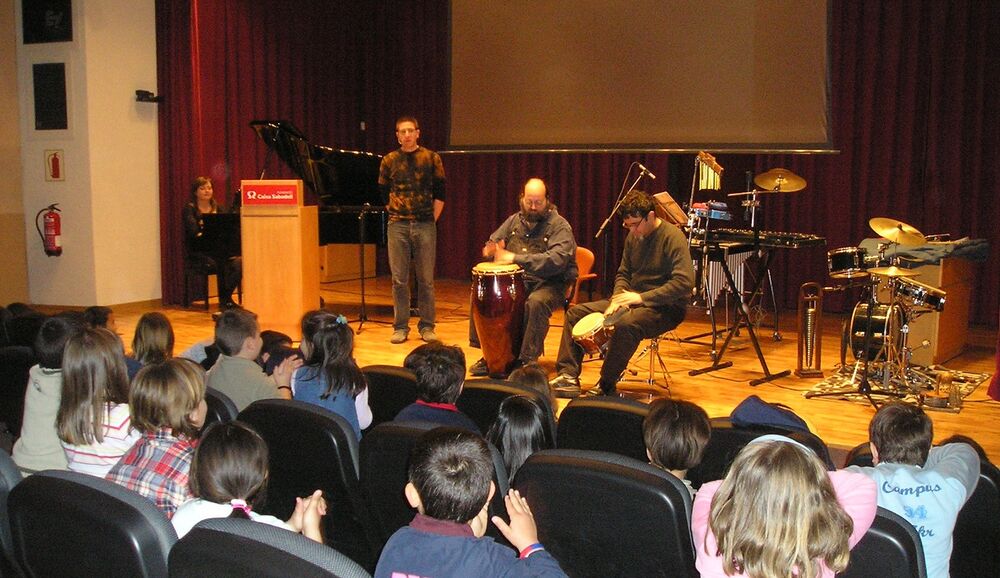 Un concert escolar organitzat per Joventuts Musicals de Sabadell