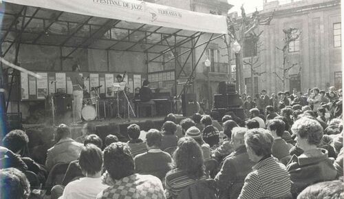 Concert del primer Festival de Jazz de Terrassa en 1982